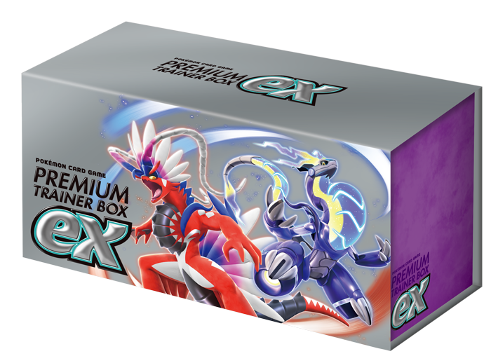 Scarlet & Violet Premium Trainer Box ex